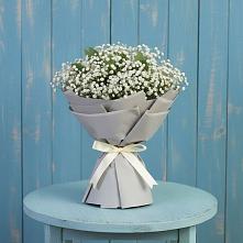 Букет цветов из:  Гипсофила в Беломечетской