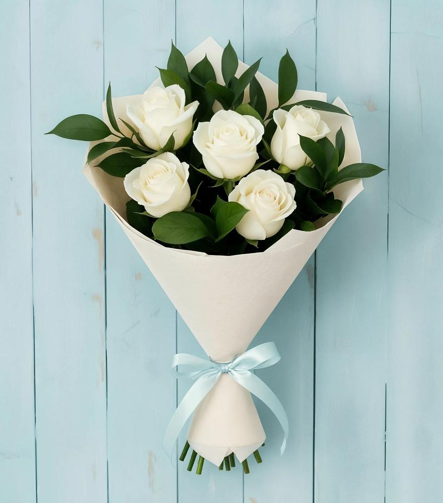 Букет цветов из: Розы в Беломечетской