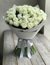 Букет 35 Белых роз в Беломечетской