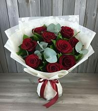 Букет цветов из:  Розы в Беломечетской