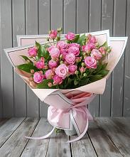 Букет Розовый кустик #REPLACE_PRED# Беломечетской