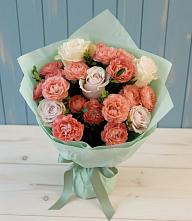 Букет цветов из:  Розы в Беломечетской