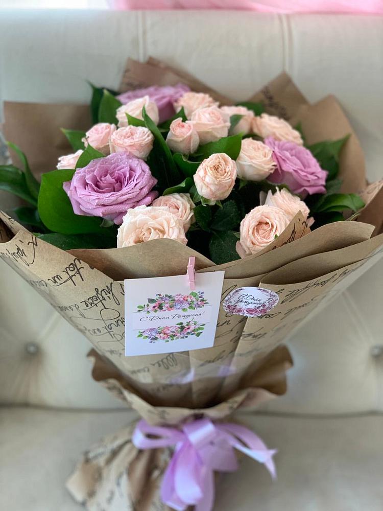 Букет цветов из: Розы в Беломечетской