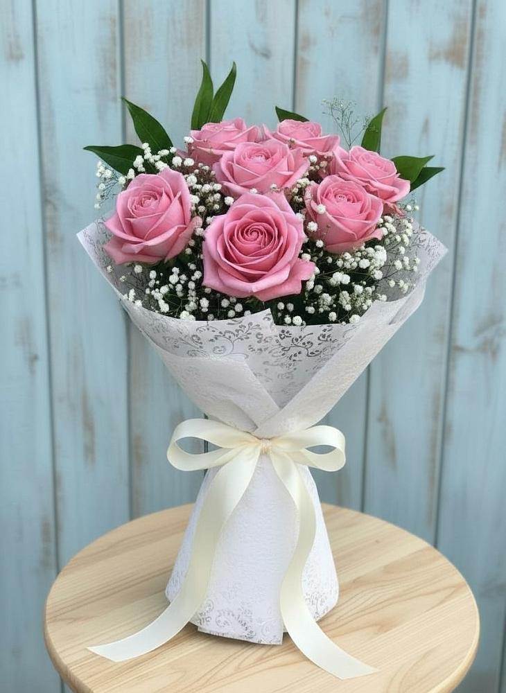 Букет цветов из: Розы в Беломечетской