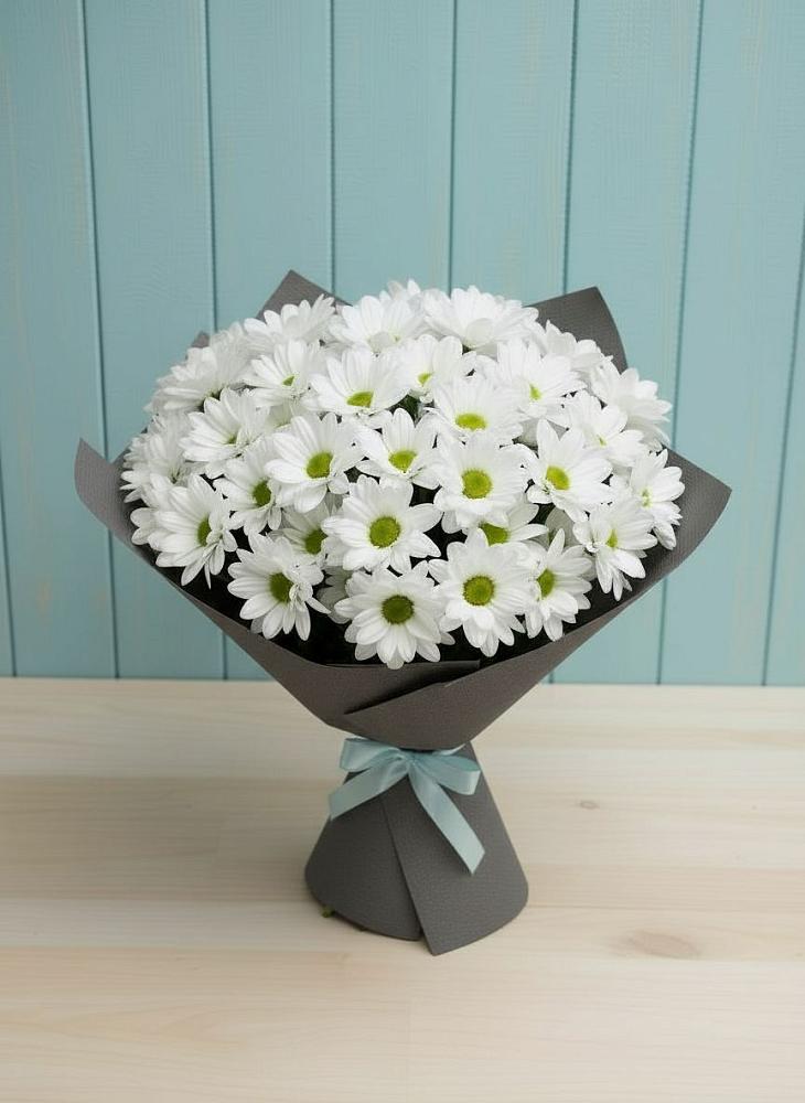 Букет цветов из: Хризантемы в Беломечетской