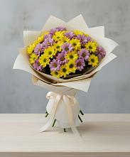 Букет цветов из:  Хризантемы в Беломечетской