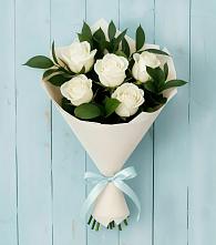 Букет цветов из:  Розы #REPLACE_PRED# Беломечетской