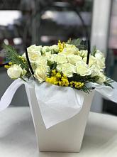 Цветочная композиция из Розы  в Беломечетской