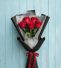 Букет цветов из:  Розы в Беломечетской