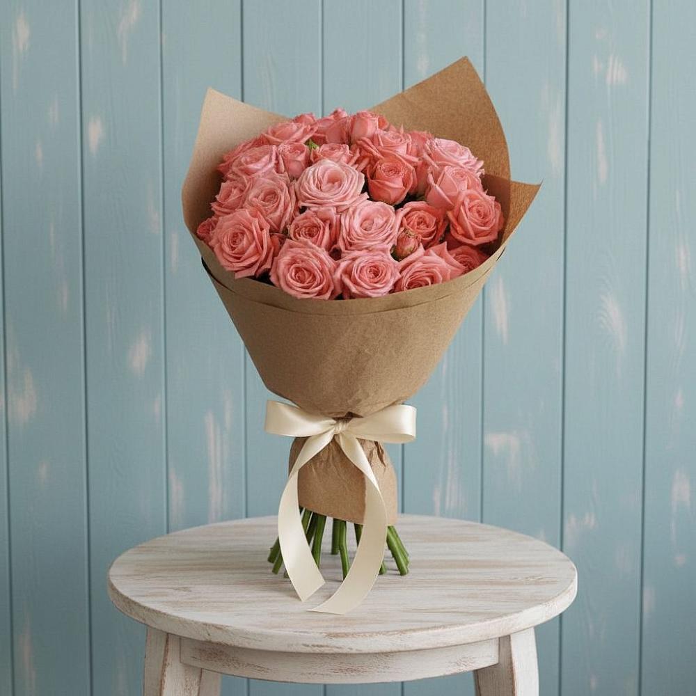 Букет цветов из: Розы в Беломечетской