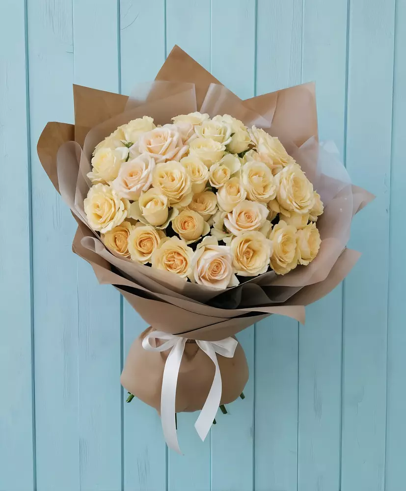 Букет Кремовое облако в Беломечетской