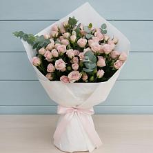 Букет цветов из:  Розы в Беломечетской
