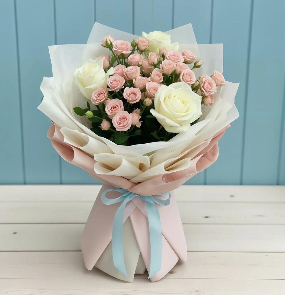 Букет цветов из: Розы в Беломечетской