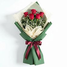 Букет цветов из:  Розы в Беломечетской