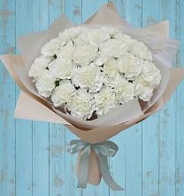 Букет цветов из:  Гвоздики #REPLACE_PRED# Беломечетской