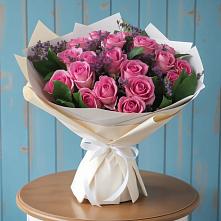 Букет цветов из:  Розы в Беломечетской